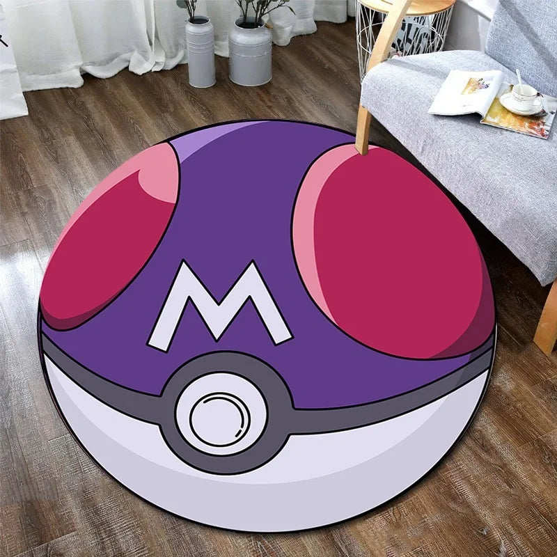 Pokemon Round Bedroom Rug Carpet Pokemon Round Bedroom Rug Carpet Furvenzy
