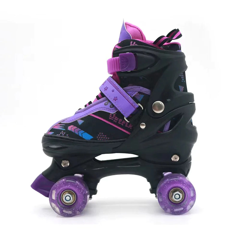  Kids Roller Skating Shoes Purple 1