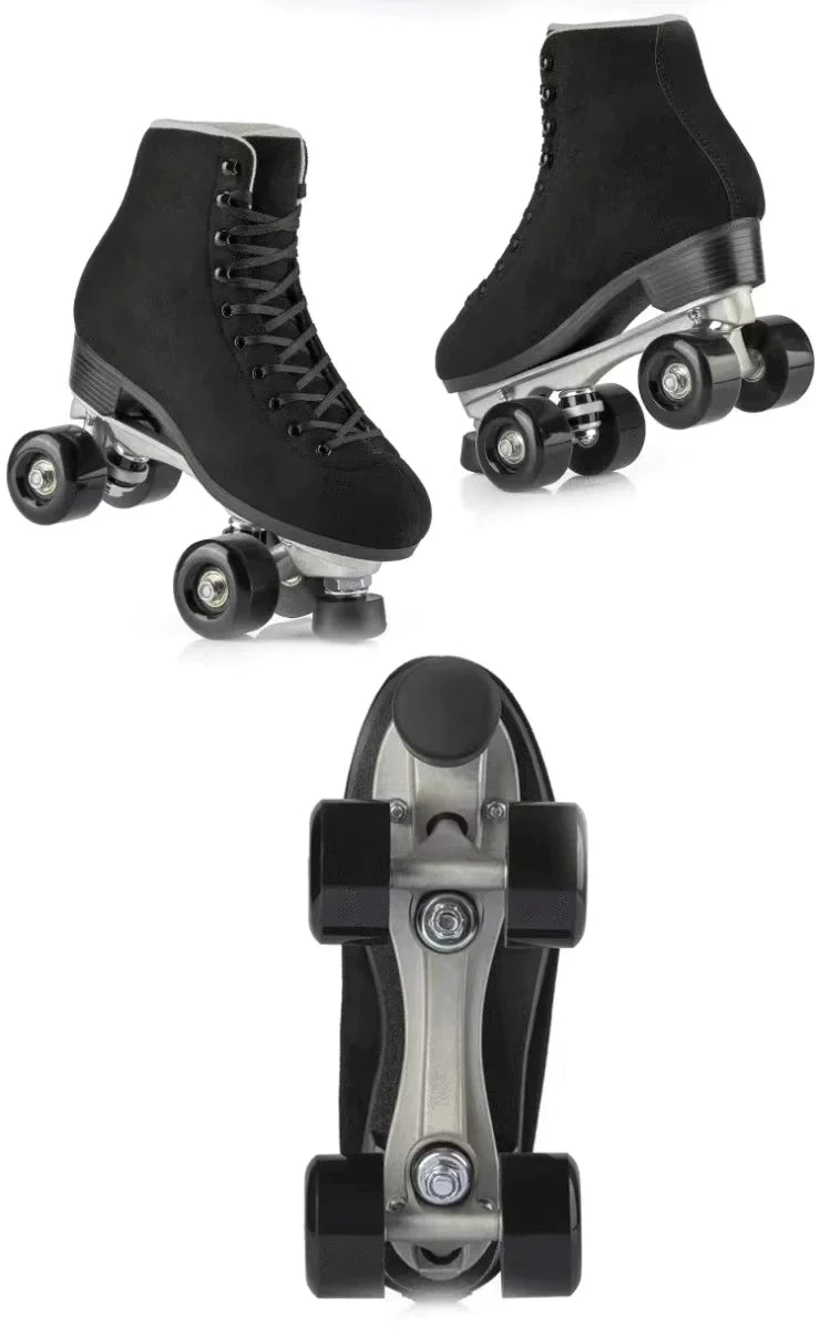 Roller Skates Leather Shoes for Men & Women Roller Skates Leather Shoes for Men & Women Furvenzy