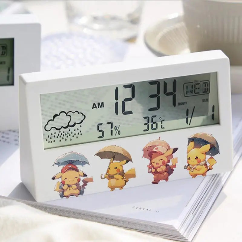 Pokemon Pikachu Electronic Table Clock Pokemon Pikachu Electronic Table Clock Furvenzy L