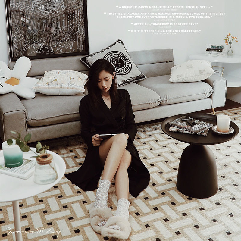 Checkered Rug Vintage Checkerboard Carpet Checkered Rug Vintage Checkerboard Carpet Furvenzy 3 80x120cm