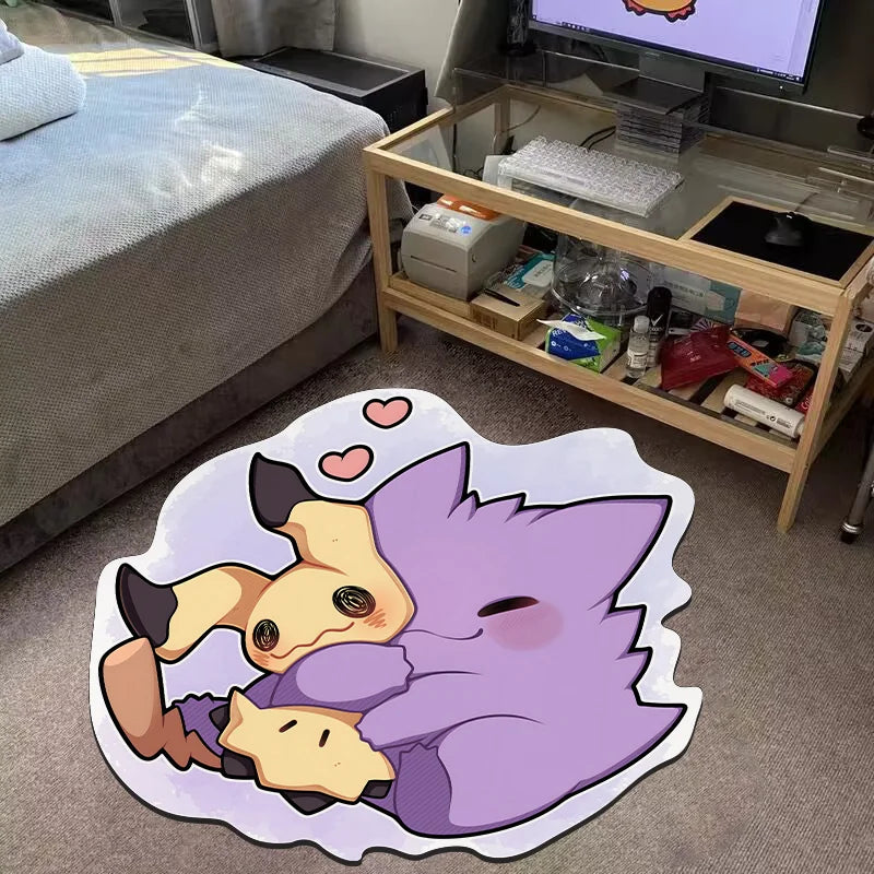 Pokemon Carpet Anime Bedside Floor Rug Pokemon Carpet Anime Bedside Floor Rug Furvenzy A 60cm