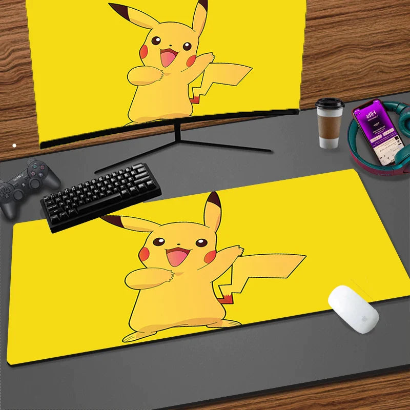 Pokemon Pikachu Computer Game Mousepad Pokemon Pikachu Computer Game Mousepad Furvenzy 4 220X180X2