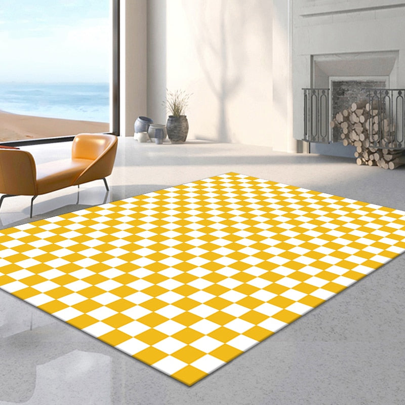 Checkered Moroccan Area Rug Checkered Moroccan Area Rug - Furvenzy