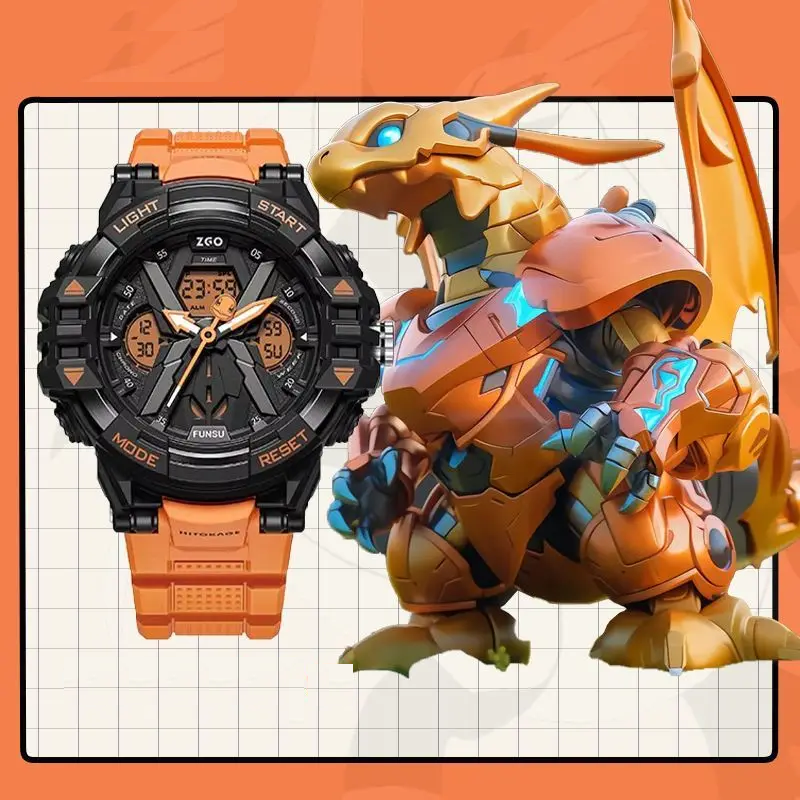 Pokemon Anime Sports Electronic Watch Pokemon Anime Sports Electronic Watch Furvenzy B-2