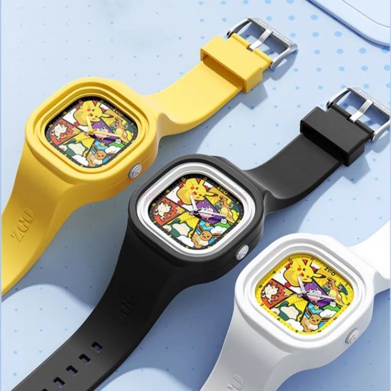 Pokemon Pikachu Waterproof Sports Watch Pokemon Pikachu Waterproof Sports Watch Furvenzy