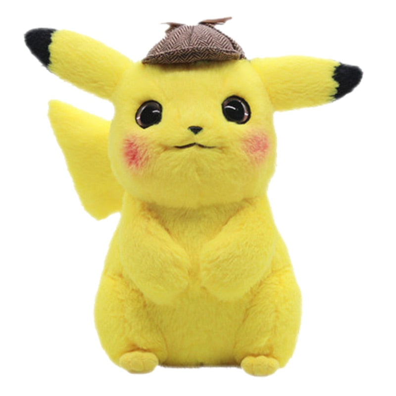 Detective Pikachu Plush Toy Detective Pikachu Plush Toy Furvenzy 28cm