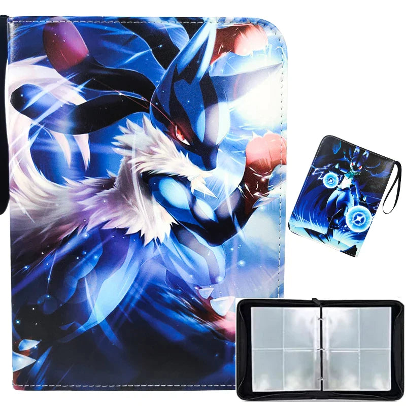 Pokemon 400 Card Album Binder Pokemon 400 Card Album Binder Furvenzy MEGA Lucario