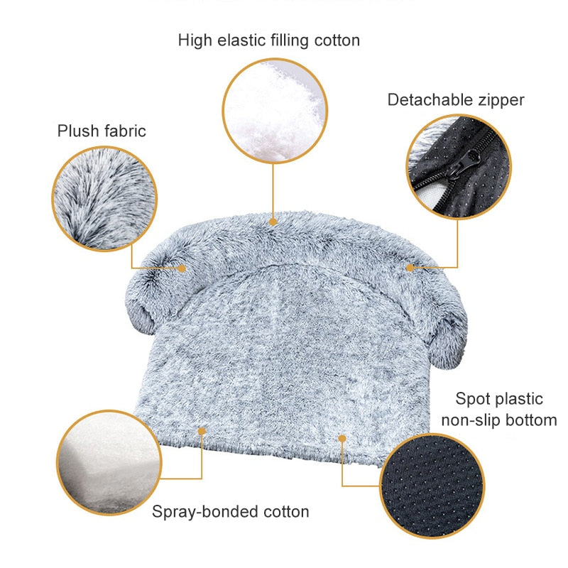 Large Dog Bed Plush Pet Blanket Large Dog Bed Plush Pet Blanket Furvenzy