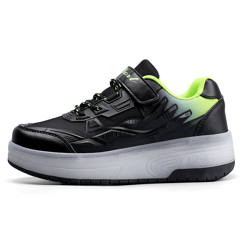 LED Roller Skates - Detachable Sneakers LED Roller Skates - Detachable Sneakers Furvenzy