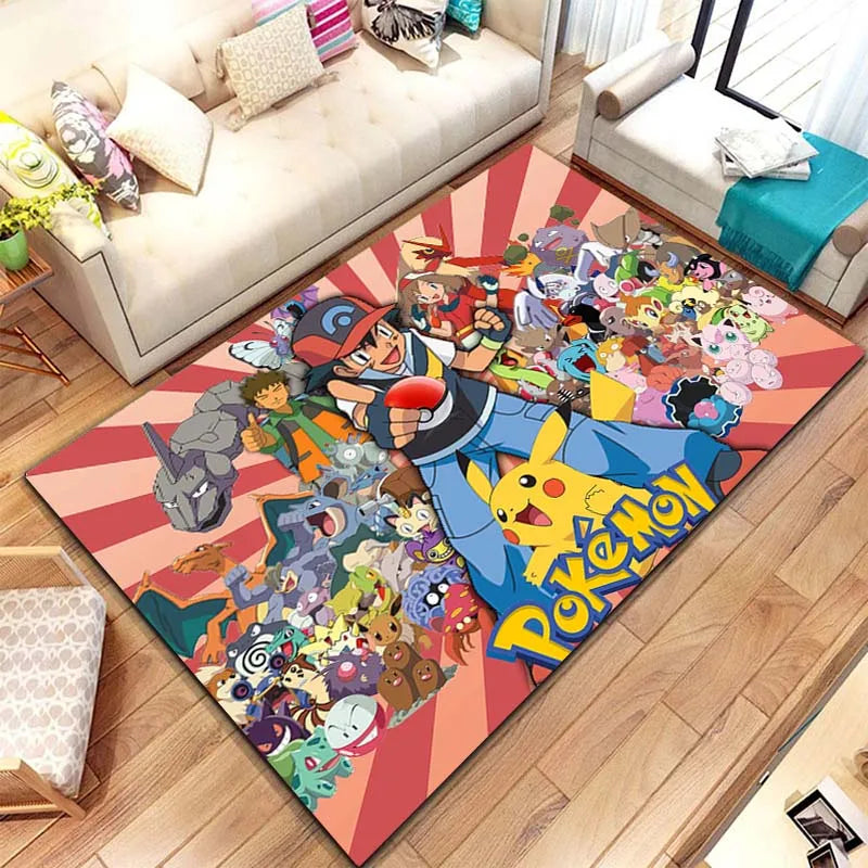 Pokemon Japanese Anime Carpet Rug Pokemon Japanese Anime Carpet Rug Furvenzy Style F 80x160cm (31x63in)
