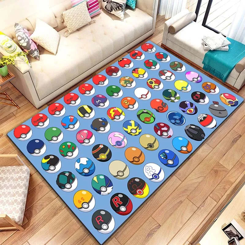 Pokemon Japanese Anime Carpet Rug Pokemon Japanese Anime Carpet Rug Furvenzy