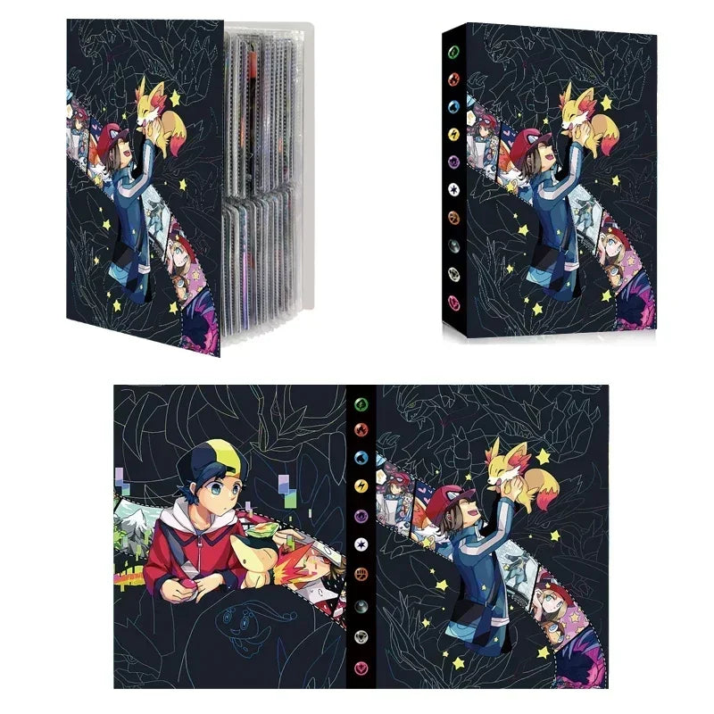 Pokemon Anime 240 Game Cards Album Binder Pokemon Anime 240 Game Cards Album Binder - Furvenzy