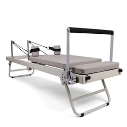 Pilates Reformer Exercise Equipment Furvenzy Gray