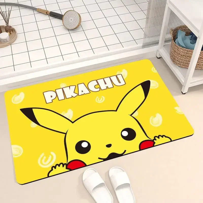 Pokemon Pikachu Bathroom Floor Mat Pokemon Pikachu Bathroom Floor Mat Furvenzy 3 50x80cm
