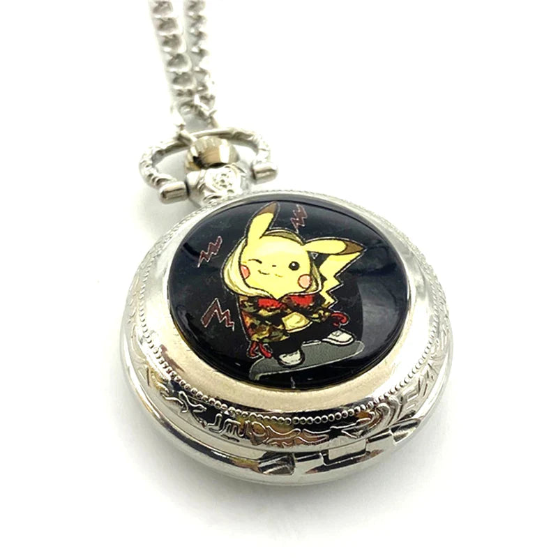 Pokemon Quartz Classic Pocket Watches Pokemon Quartz Classic Pocket Watches Furvenzy D
