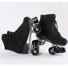 Leather Roller Skates Shoes Quad Sneakers 7