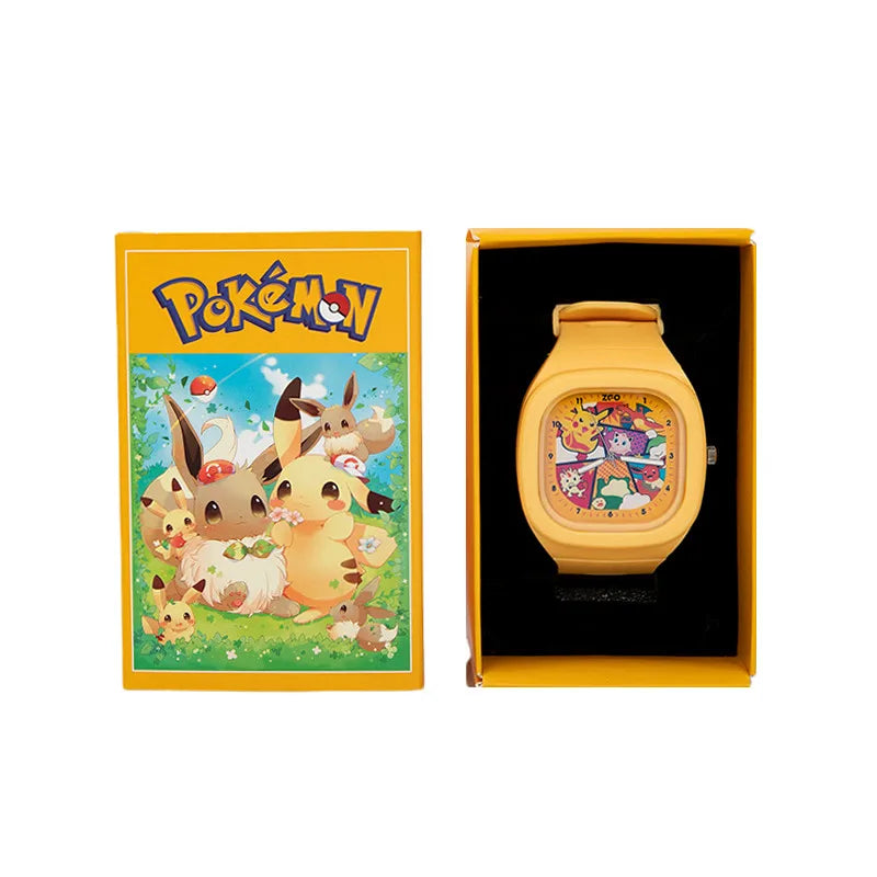 Pokemon Pikachu Pocket Monster Watch Pokemon Pikachu Pocket Monster Watch Furvenzy A