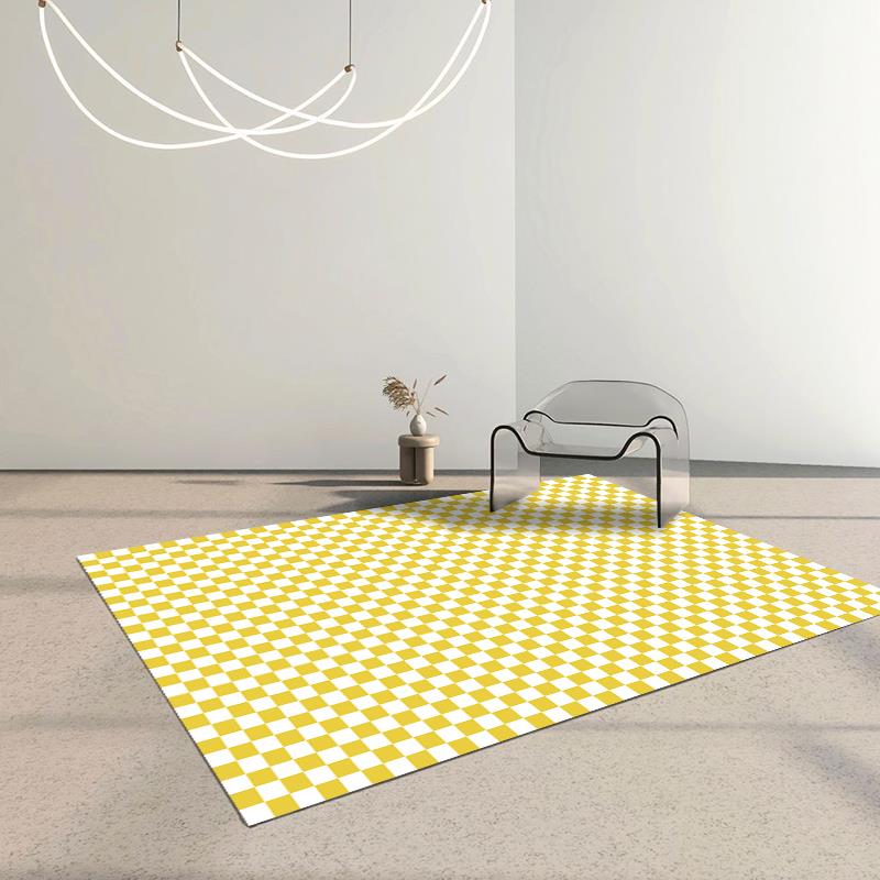 Checkerboard Living Room Carpet Geometric Rug Checkerboard Living Room Carpet Geometric Rug Furvenzy
