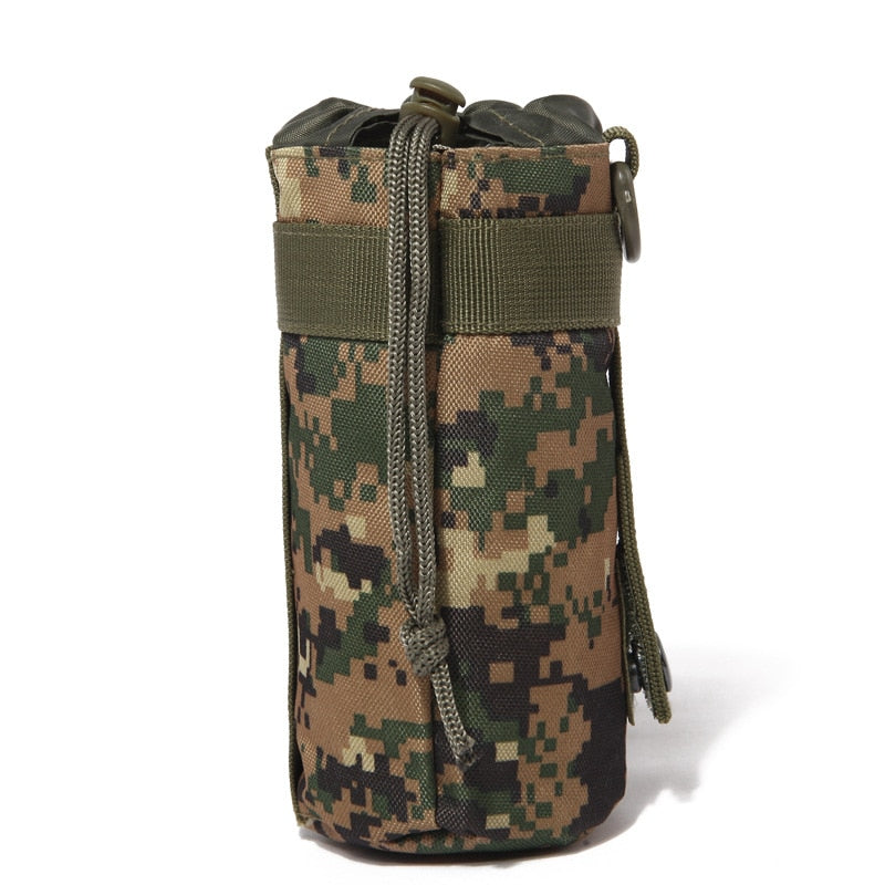 Water Bottle Carrier - Tactical Water Bottle Carrier - Tactical Furvenzy Jungl with strap