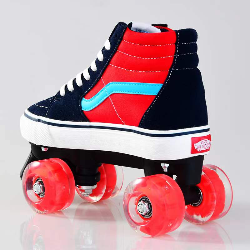 Quad Skating Double Row Roller Skates Quad Skating Double Row Roller Skates Furvenzy