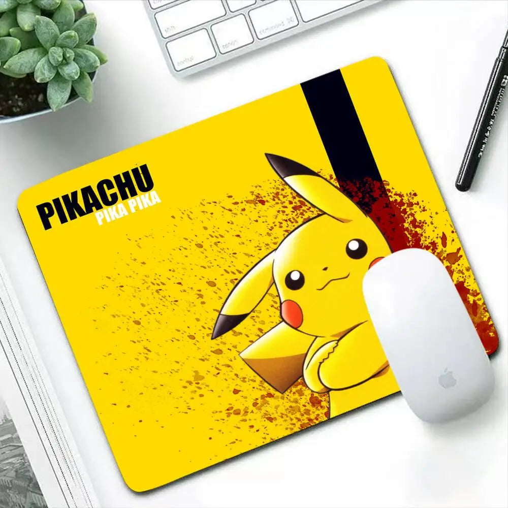 Pokemon Pikachu Gaming Computer Mouse Pad Pokemon Pikachu Gaming Computer Mouse Pad Furvenzy 4 15X15CM