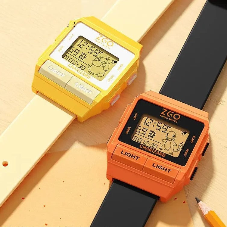 Pokemon Pikachu Electronic Waterproof Watch Pokemon Pikachu Electronic Waterproof Watch Furvenzy