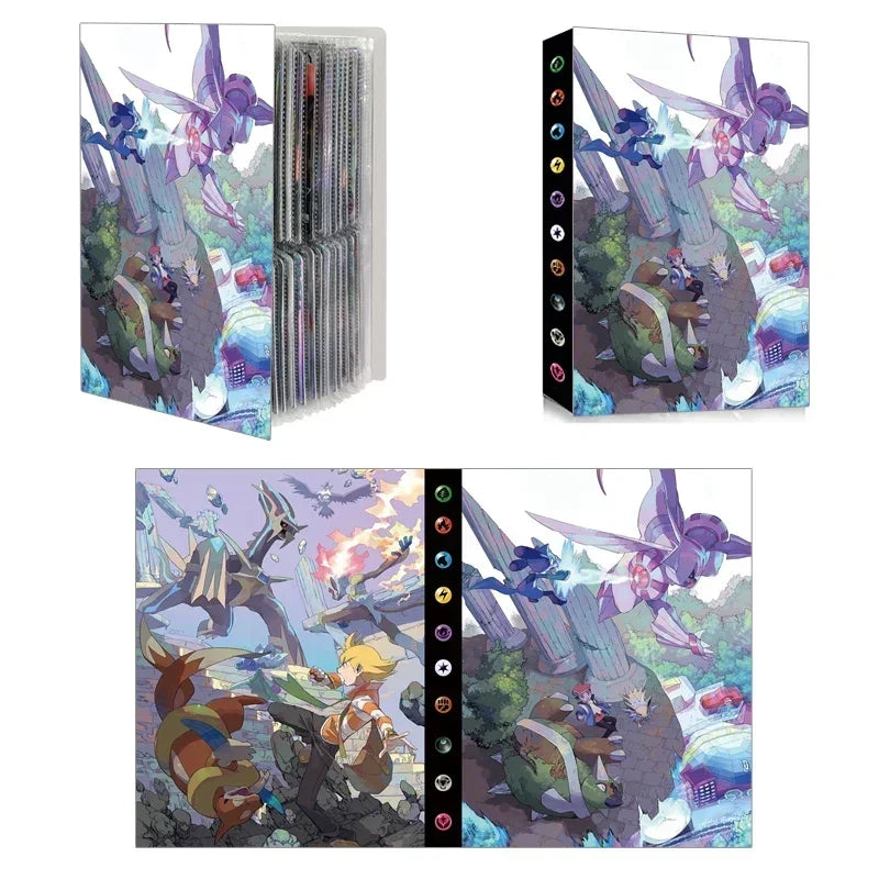 Pokemon Anime 240 Game Cards Album Binder Pokemon Anime 240 Game Cards Album Binder - Furvenzy
