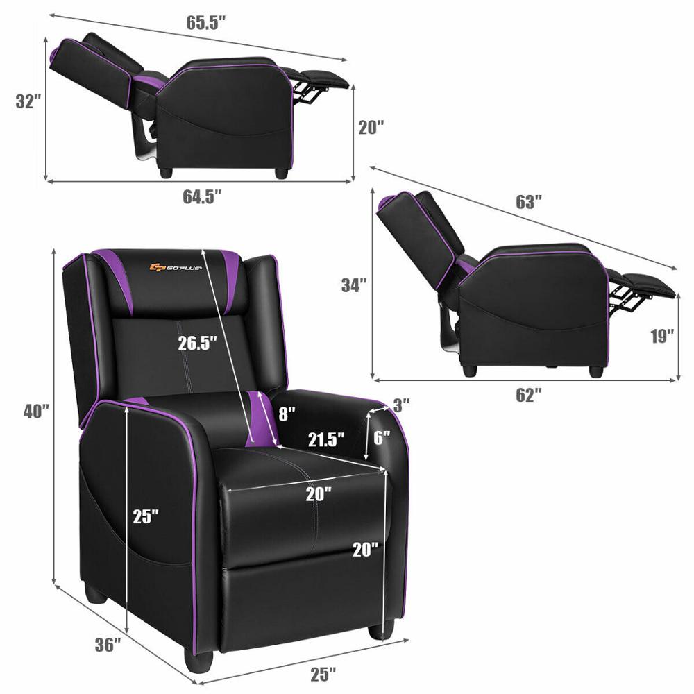 Massage Gaming Recliner Chair Massage Gaming Recliner Chair Furvenzy
