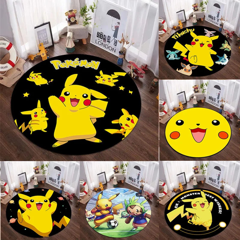 Pokemon Pikachu Home Decor Carpet Rug Pokemon Pikachu Home Decor Carpet Rug Furvenzy