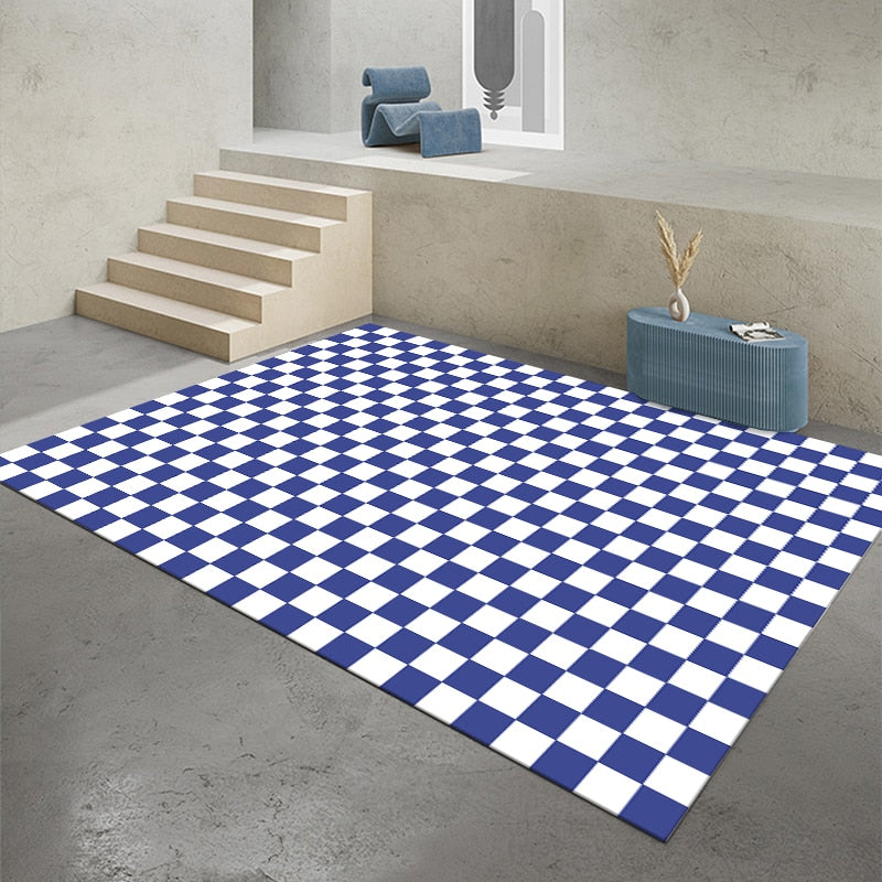 Checkered Moroccan Area Rug Checkered Moroccan Area Rug - Furvenzy