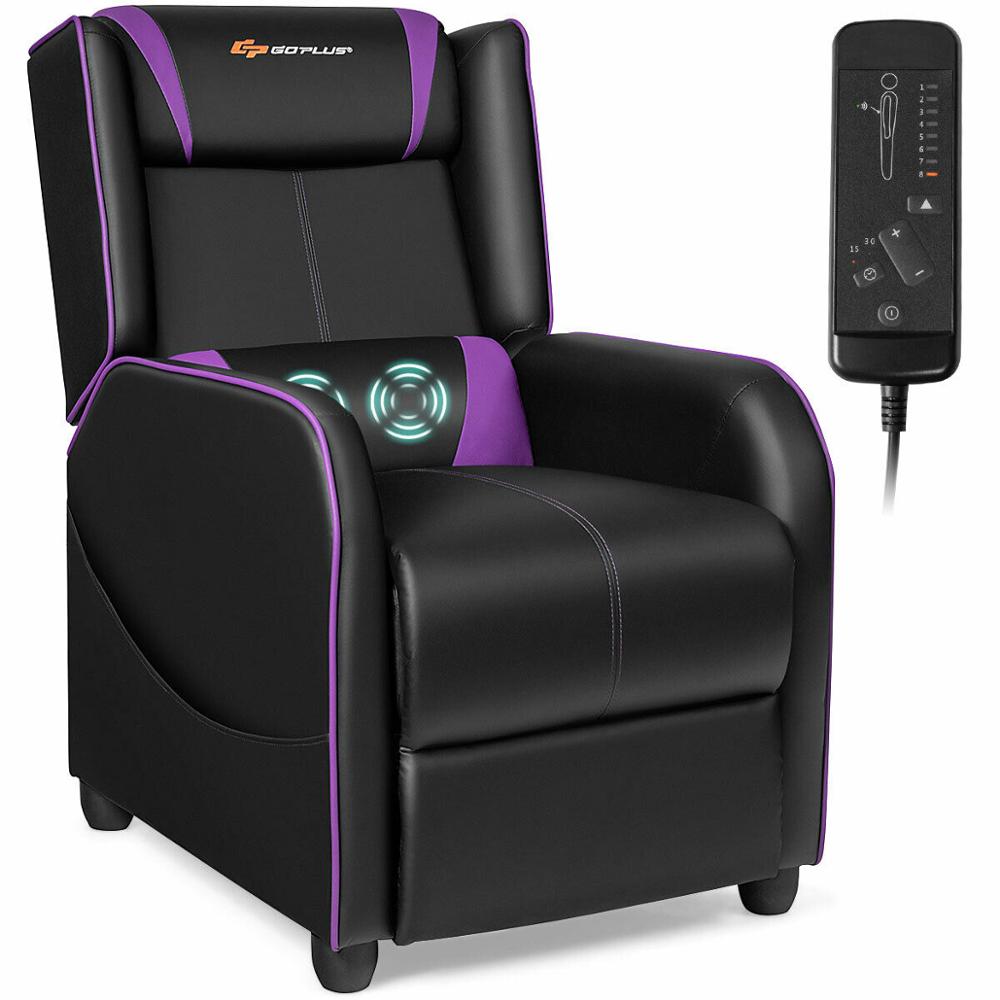 Massage Gaming Recliner Chair Massage Gaming Recliner Chair Furvenzy Default Title