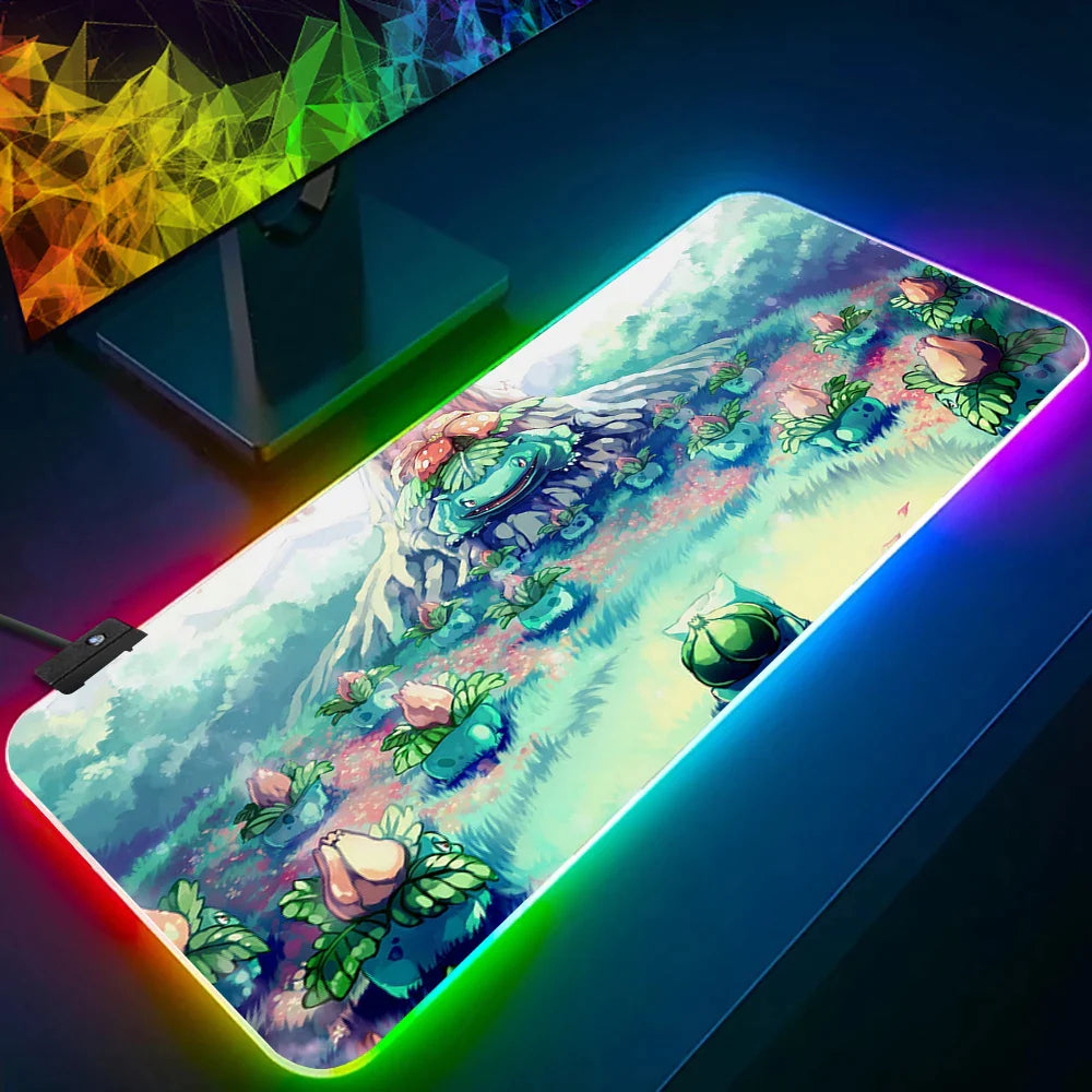 Pokemon Bulbasaur Gaming Mousepad Pokemon Bulbasaur Gaming Mousepad Furvenzy