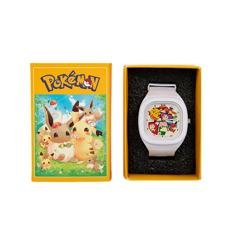 Pokemon Pikachu Pocket Monster Watch Pokemon Pikachu Pocket Monster Watch Furvenzy D
