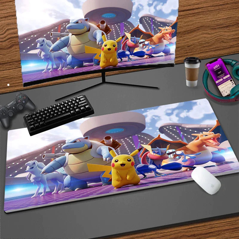 Pokemon Pikachu Computer Game Mousepad Pokemon Pikachu Computer Game Mousepad Furvenzy 7 220X180X2