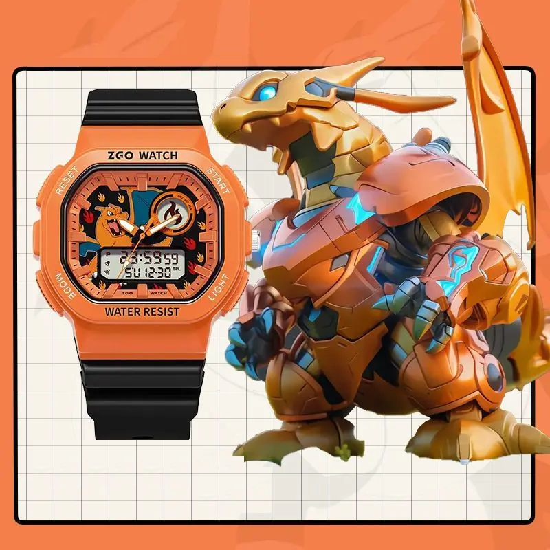 Pokemon Anime Sports Electronic Watch Pokemon Anime Sports Electronic Watch Furvenzy A-1