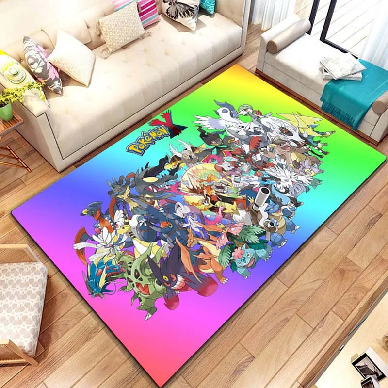 Pokemon Japanese Anime Carpet Rug Pokemon Japanese Anime Carpet Rug Furvenzy