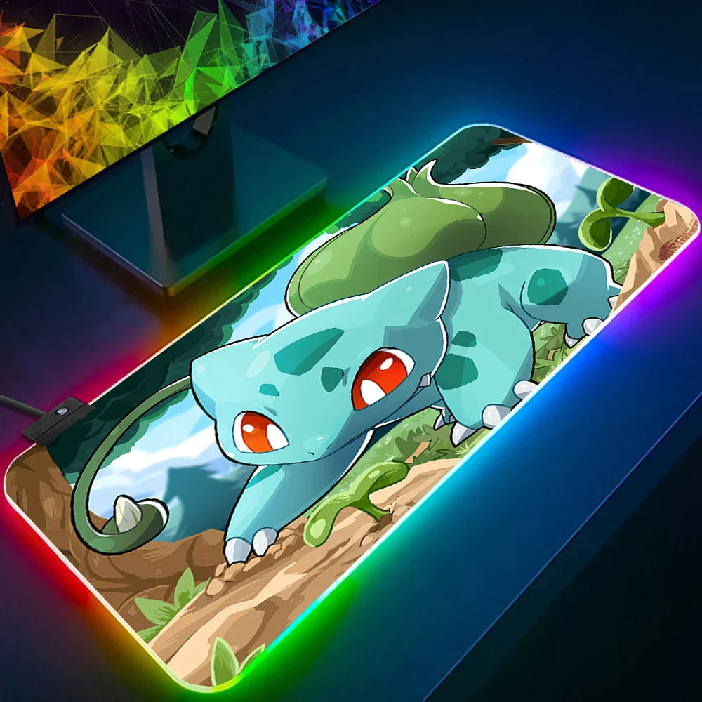 Pokemon Bulbasaur Gaming Mousepad Pokemon Bulbasaur Gaming Mousepad Furvenzy