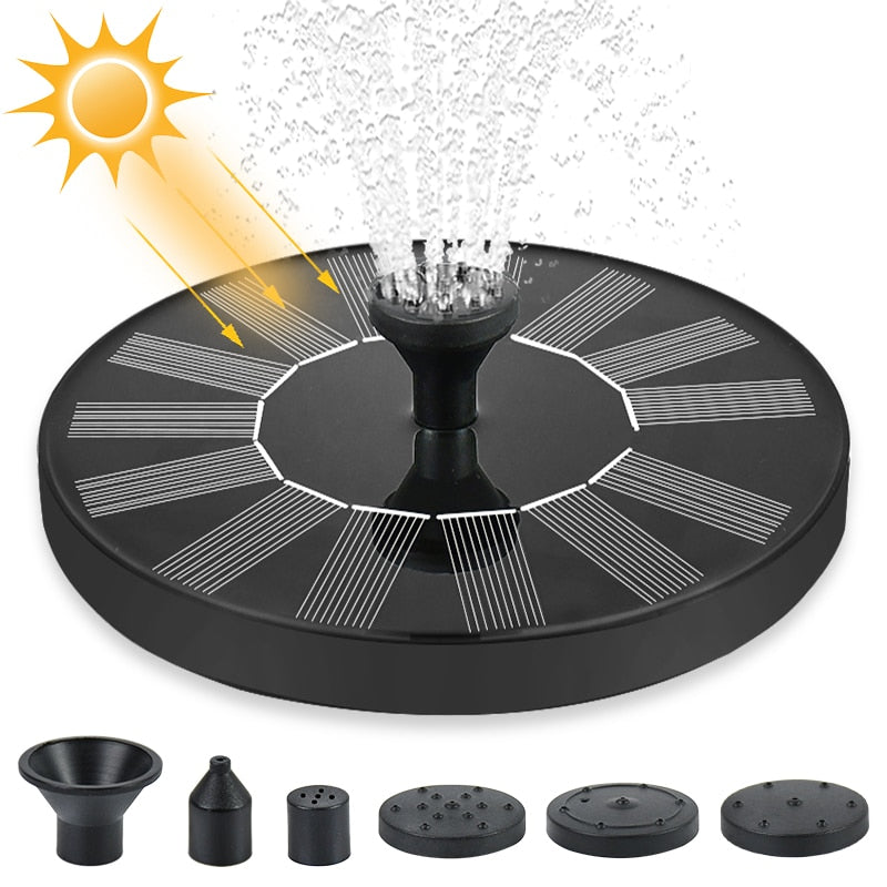 Mini Solar Water Fountain Mini Solar Water Fountain Furvenzy