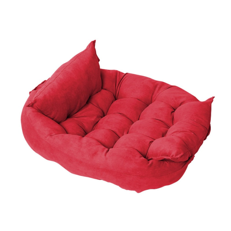 Luxury Sofa Dog Bed Luxury Sofa Dog Bed Furvenzy Red S