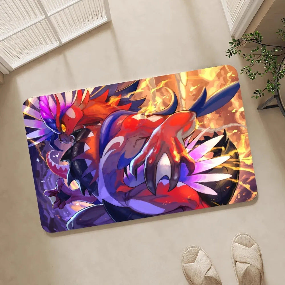 Pokemon Anti-Slip Doormat Living Room Rug Pokemon Anti-Slip Doormat Living Room Rug Furvenzy 8 40X60cm