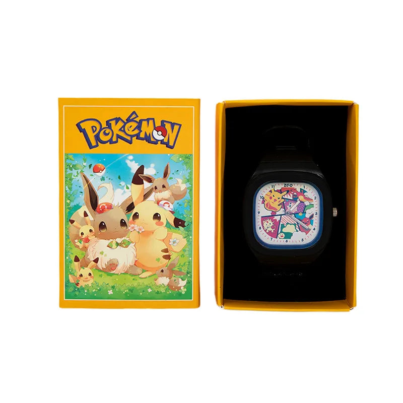 Pokemon Pikachu Pocket Monster Watch Pokemon Pikachu Pocket Monster Watch Furvenzy B