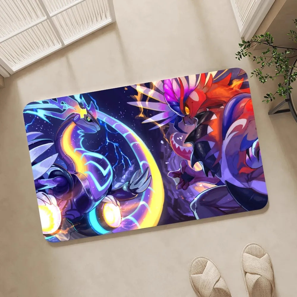 Pokemon Anti-Slip Doormat Living Room Rug Pokemon Anti-Slip Doormat Living Room Rug Furvenzy 5 40X60cm