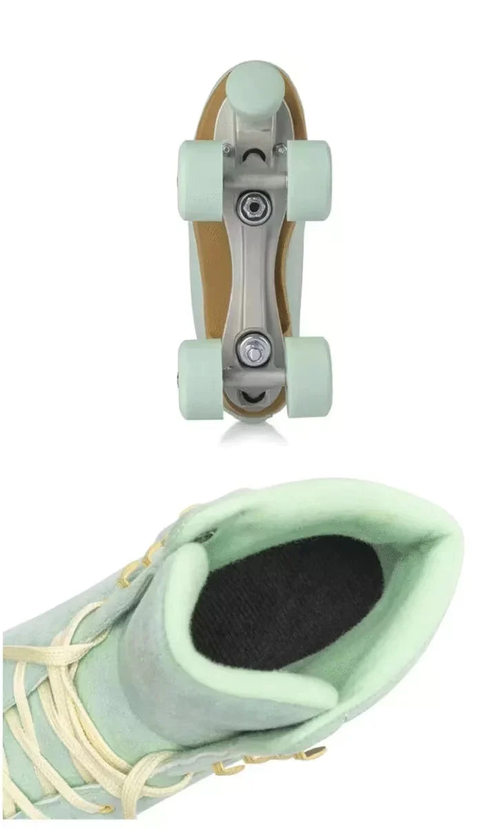 Roller Skates Leather Shoes for Men & Women Roller Skates Leather Shoes for Men & Women Furvenzy