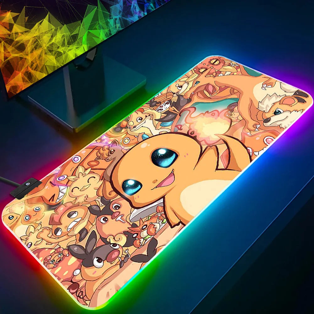 Pokemon Charmander Gaming Mousepad Pokemon Charmander Gaming Mousepad Furvenzy