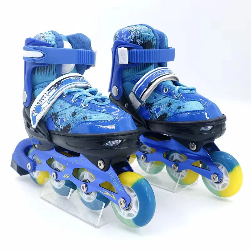 Professional Adjustable Inline Racing Roller Skates Professional Adjustable Inline Racing Roller Skates Furvenzy 31-34