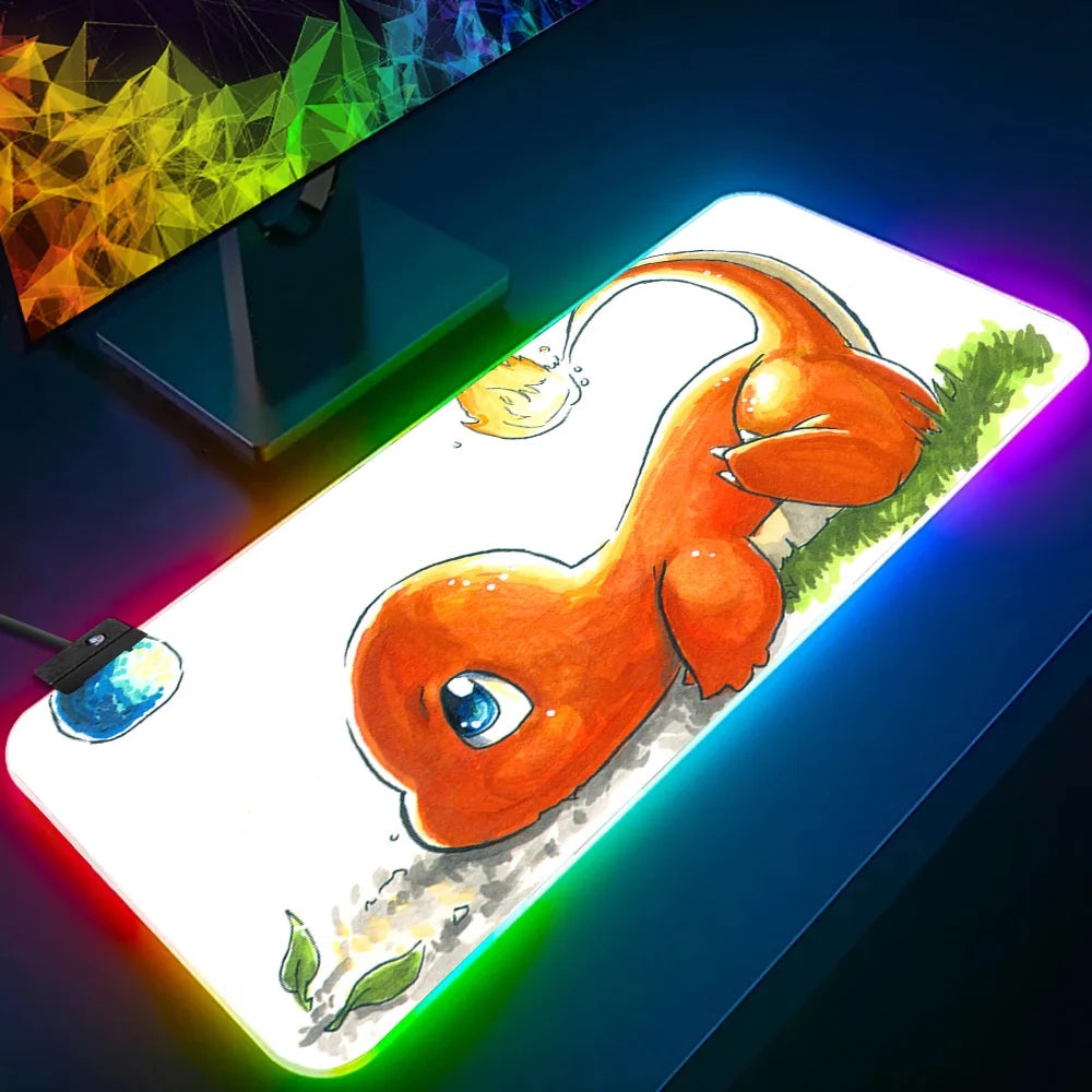Pokemon Charmander Gaming Mousepad Pokemon Charmander Gaming Mousepad Furvenzy