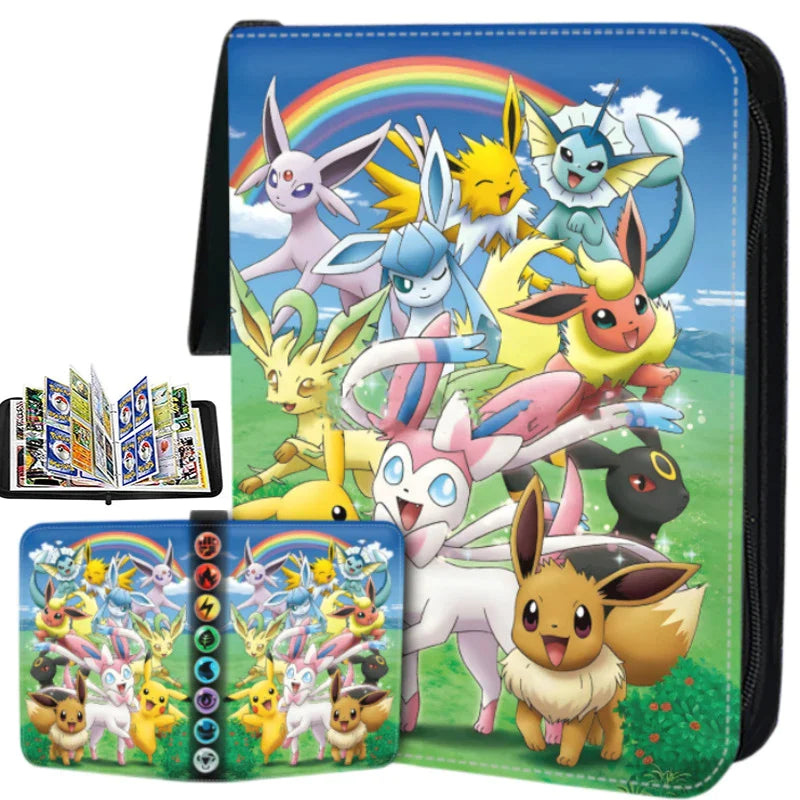 Pokemon 400 Card Album Binder Pokemon 400 Card Album Binder Furvenzy Eevee Series