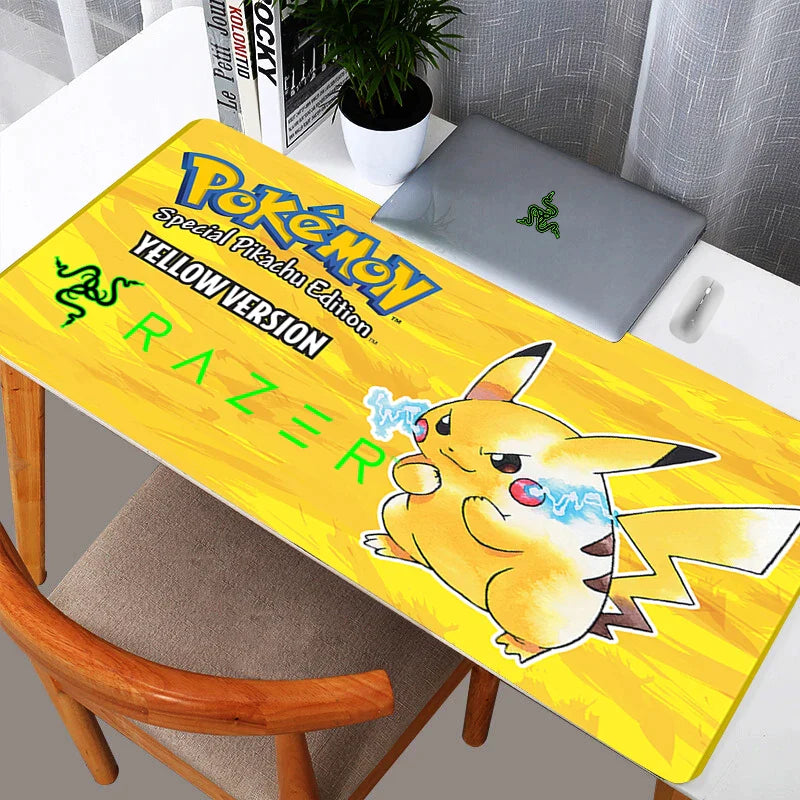 Pokemon Pikachu Computer Mousepad Pokemon Pikachu Computer Mousepad Furvenzy 2 600x300x2mm