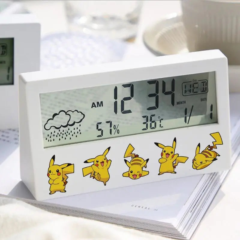 Pokemon Pikachu Electronic Table Clock Pokemon Pikachu Electronic Table Clock Furvenzy I